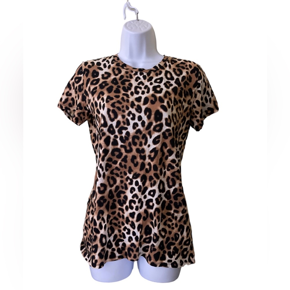 VS PINK Leopard Print T-shirt Size S